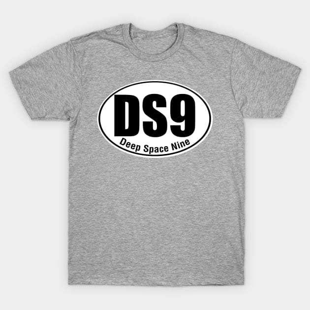 DS9 Travel Sticker T-Shirt by PopCultureShirts